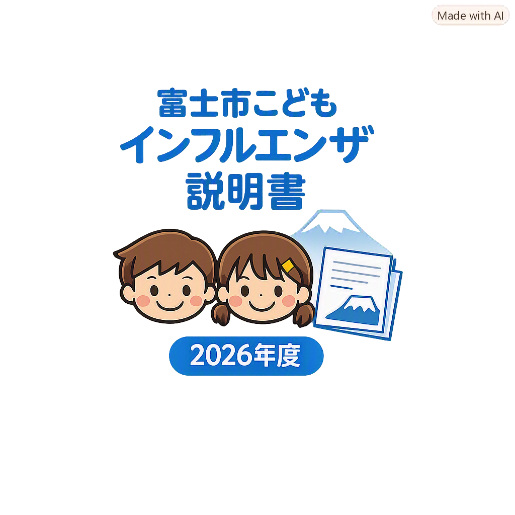 富士市こどもインフルエンザ説明書